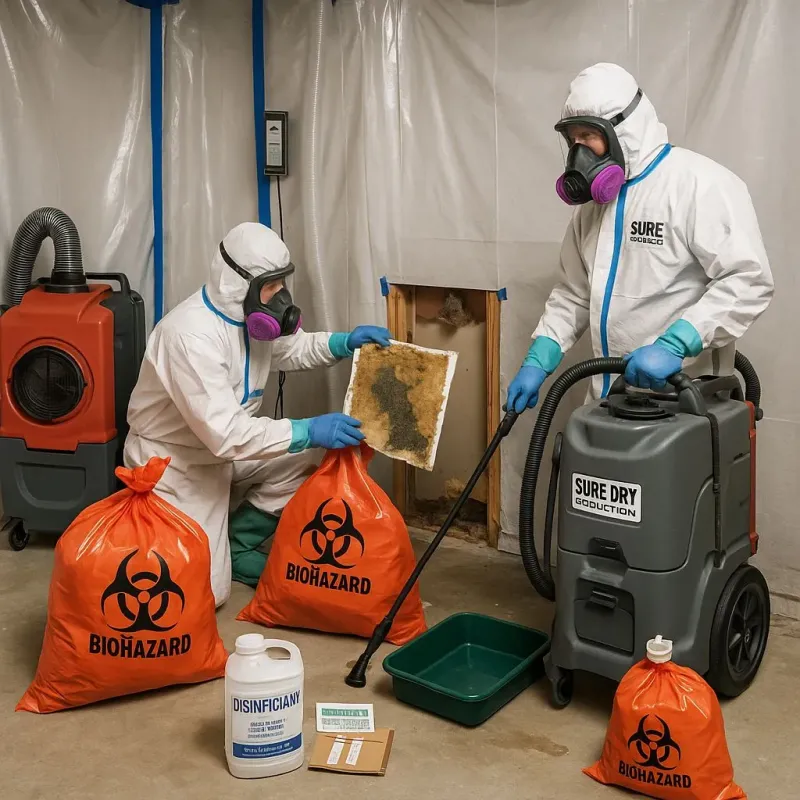 Contaminated Water Handling Protocols process in Gramercy, LA
