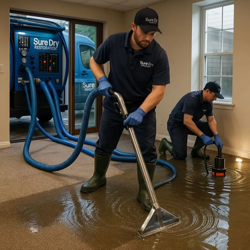Water Extraction and Removal process in Gramercy, LA